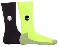 Skarpety tenisowe dla dorosłych 2pak Hydrogen Tennis Socks 2P. Czarne skarpetki damskie HYDROGEN, bez wzorów, z bawełny. Za 139.00 zł.