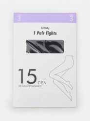 Rajstopy 15 DEN - czarny. Czarne rajstopy i pończochy Sinsay, bez wzorów. Za 9.99 zł.