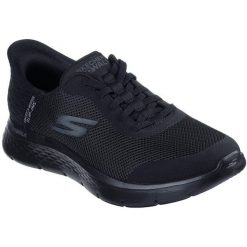Adidasy Skechers Go Walk Flex - Hands, Mężczyźni. Czarne buty sportowe męskie Skechers, bez wzorów, z materiału, bez zapięcia. Za 299.99 zł.