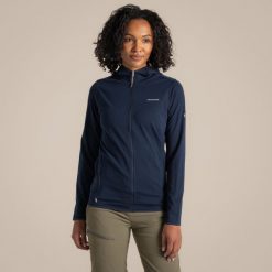 Bluza damska Craghoppers NosiLife Afia Hooded Jacket. Niebieskie bluzy damskie Craghoppers, m, bez wzorów, sportowe, bez ramiączek, bez kaptura. Za 395.60 zł.
