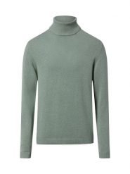 Finshley & Harding Męski sweter z dzianiny z zawartością kaszmiru Mężczyźni Bawełna zielony jednolity, XXL. Zielone swetry męskie Finshley & Harding, m, bez wzorów, z bawełny, bez kołnierzyka, bez ramiączek. Za 349.95 zł.