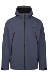 Trespass Hubbard - Męska kurtka softshell Bluetone. Niebieskie kurtki sportowe męskie 2117 OF SWEDEN, m, z aplikacjami, z gumy, bez kaptura, narciarskie. Za 379.60 zł.