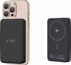 Powerbank Tech-Protect PB24 LifeMag 10000mAh Czarny. Czarne powerbanki TECH-PROTECT. Za 119.40 zł.