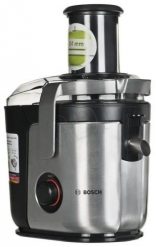 Sokowirówka BOSCH MES4000 (1000W; kolor czarny, kolor srebrny). Czarne sokowirówki Bosch. Za 787.99 zł.