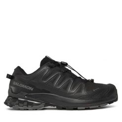 Trekkingi Salomon. Czarne buty zimowe męskie Salomon, z gore-texu, bez zapięcia. Za 599.99 zł.