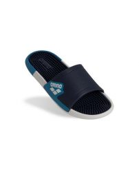Klapki Arena Marco Active masujące. Niebieskie klapki męskie ARENA, bez wzorów, bez zapięcia. Za 139.99 zł.
