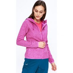 Columbia - Bluza. Czerwone bluzy damskie Columbia, l, bez wzorów, z dzianiny, bez ramiączek, z kapturem. W wyprzedaży za 179.90 zł.