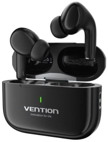 Słuchawki Vention Echo Lite E11 czarne (NBVB0). Czarne słuchawki bezprzewodowe Vention. Za 81.08 zł.