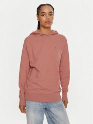 Calvin Klein Bluza Emb Graphic K20K208062 Różowy Relaxed Fit. Czerwone bluzy damskie Calvin Klein, xl, bez wzorów, z bawełny, bez ramiączek, bez kaptura. Za 309.99 zł.