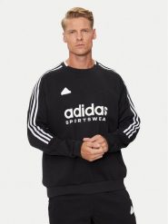 Adidas Bluza House of Tiro IW0172 Czarny Regular Fit. Czarne bluzy męskie Adidas, m, bez wzorów, z bawełny, bez ramiączek, bez kaptura. Za 159.99 zł.