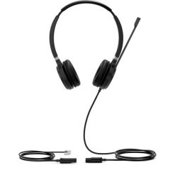 Yealink YHS36 Zestaw słuchawkowy Przewodowa Opaska na głowę Biuro/centrum telefoniczne Czarny, Srebrny. Czarne słuchawki bezprzewodowe yealink. Za 246.99 zł.