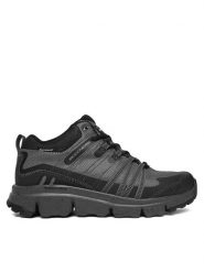 Skechers Trekkingi Summits At 237701 CCBK Szary. Szare botki męskie Skechers, bez wzorów, ze skóry, bez obcasa, bez zapięcia. Za 339.99 zł.