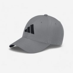 Czapka z daszkiem do golfa ADIDAS. Brązowe czapki damskie Adidas, bez wzorów, z materiału. Za 69.99 zł.
