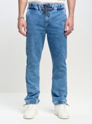 Jeansy męskie loose niebieskie Willu 319. Niebieskie jeansy męskie BIG STAR, z jeansu, eleganckie. W wyprzedaży za 249.99 zł.