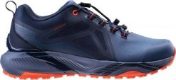 Buty trekkingowe męskie Elbrus Męskie buty Elbrus OMELIO WP GR M000212303 dress blues/dark denim/tangerine tango rozmiar 41. Czerwone trekkingi męskie ELBRUS, z denimu, bez zapięcia. Za 328.98 zł.