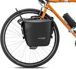 Torba rowerowa wodoodporna do użytku przód tył ROCKBROS. Czarne torby na ramię męskie ROCKBROS, z materiału, na ramię. Za 276.00 zł.