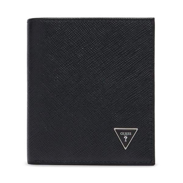 Portfel Guess. Czarne portfele męskie Guess, z aplikacjami. Za 225.99 zł.