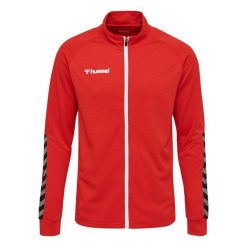 Kurtka Hummel Zip hmlAUTHENTIC Poly. Czerwone kurtki męskie Hummel, m, bez wzorów, sportowe, bez kaptura. Za 238.00 zł.