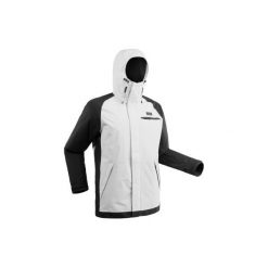 Kurtka snowboardowa i narciarska SNB JKT 100 męska. Czerwone kurtki sportowe męskie WED'ZE, m, bez wzorów, z materiału, bez kaptura, narciarskie. Za 219.99 zł.