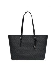 MICHAEL Michael Kors Torebka Quinn 30T5SQNT9V Czarny. Czarne shopperki damskie MICHAEL Michael Kors, bez wzorów, ze skóry, bez dodatków. Za 999.99 zł.