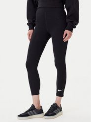 Nike Legginsy DV7789 Czarny Regular Fit. Czarne legginsy damskie Nike, bez wzorów, z bawełny. Za 169.99 zł.