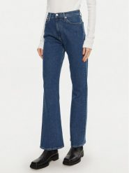 Calvin Klein Jeans Jeansy Authetnic J20J224898 Niebieski Bootcut Fit. Niebieskie jeansy damskie Calvin Klein Jeans, bez wzorów, z bawełny. Za 389.99 zł.