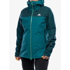 Kurtka GORE-TEX damska Mountain Equipment Saltoro Jacket. Zielone kurtki sportowe damskie MOUNTAIN EQUIPMENT, bez wzorów, z gore-texu, bez ramiączek, bez kaptura, trekkingowe, gore-tex. Za 980.99 zł.