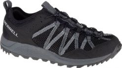 Merrell Merrell Wildwood Aerosport J036109 czarne 46. Czarne buty sportowe męskie Merrell, bez wzorów, bez zapięcia. Za 331.33 zł.