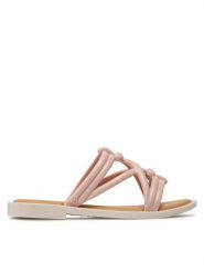 Melissa Klapki Wave Sand + Salinas Ad 33437 Różowy. Czerwone klapki damskie Melissa, bez wzorów, z tworzywa sztucznego, bez obcasa, bez zapięcia. Za 219.99 zł.
