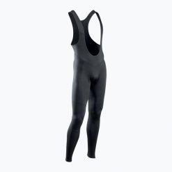 Spodnie rowerowe męskie Northwave Force 2 Bibtight 10. Czarne spodnie sportowe męskie Northwave, m, bez wzorów, rowerowe. Za 259.99 zł.