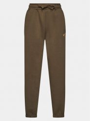 Outhorn Spodnie dresowe OTHAW23TTROF485 Khaki Regular Fit. Brązowe spodnie dresowe damskie Outhorn, bez wzorów, z bawełny. Za 79.99 zł.