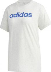 Adidas Koszulka damska adidas Essentials Linear Loose Tee biała GD2912 : Rozmiar - XS. Białe bluzki damskie Adidas, xs, bez wzorów, bez kołnierzyka, bez ramiączek. Za 64.41 zł.