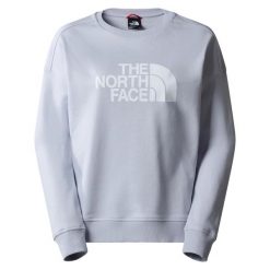 Bluza damska The North Face Drew Peak Crew. Niebieskie bluzy damskie The North Face, xs, bez wzorów, sportowe, bez ramiączek, bez kaptura. Za 341.00 zł.