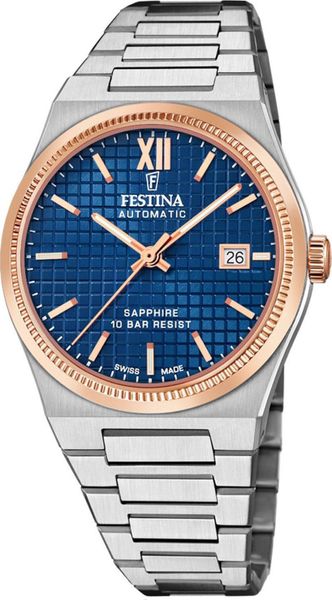 Zegarek Festina Zegarek męski Festina F20030-2 srebrny. Szare zegarki męskie Festina, bez wzorów, srebrne. Za 2,421.00 zł.
