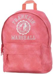Plecak Franklin & Marshall 21 L Różowy. Czerwone plecaki męskie Franklin & Marshall, bez wzorów, z materiału, eleganckie. Za 206.99 zł.