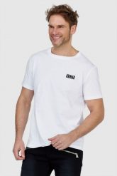 VALENTINO GARAVANI Biały t-shirt męski z logo vltn. Białe t-shirty męskie Valentino Garavani, l, z aplikacjami, prążkowane, bez kołnierzyka, bez ramiączek. W wyprzedaży za 959.99 zł.