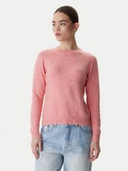 Vero Moda Sweter Doffy 10201022 Koralowy Regular Fit. Pomarańczowe swetry nierozpinane damskie Vero Moda, l, bez wzorów, z syntetyku, bez kołnierzyka, bez ramiączek. Za 119.99 zł.
