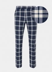 PAKO LORENTE – Spodnie męskie garniturowe P21SF-6G-062-G-S. Niebieskie eleganckie spodnie męskie Pako Lorente, m, bez wzorów, z elastanu. Za 159.99 zł.
