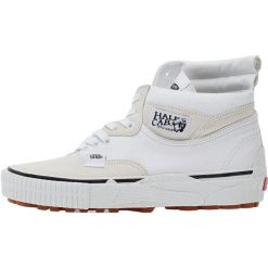 Buty sportowe Vans Cap Mash Hi Lx. Białe buty sportowe męskie Vans, bez wzorów, bez zapięcia. Za 390.00 zł.