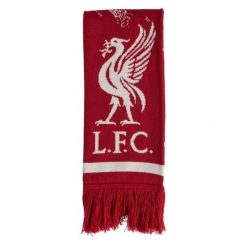 SZALIK LIVERPOOL FC. Białe szaliki męskie Adidas, bez wzorów, z dzianiny. Za 109.00 zł.