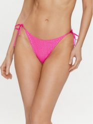 Guess Dół od bikini E4GO06 KC5Z0 Różowy. Czerwone bikini Guess, z aplikacjami, z syntetyku. Za 209.99 zł.