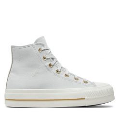 Trampki Converse. Szare trampki i tenisówki damskie Converse, bez wzorów, bez zapięcia. Za 339.99 zł.