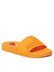 LOVE MOSCHINO Klapki JA28052G1II15456 Pomarańczowy. Brązowe klapki damskie Love Moschino, bez wzorów, z tworzywa sztucznego, bez obcasa, bez zapięcia. Za 439.99 zł.
