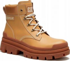 Buty trekkingowe męskie Caterpillar Caterpillar Colorado Hardwear WP P111521 Beżowe 44. Brązowe trekkingi męskie CATERPILLAR, bez zapięcia. Za 439.49 zł.