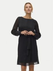 Vero Moda Sukienka koktajlowa Gedna 10335586 Czarny Regular Fit. Czarne sukienki damskie Vero Moda, xl, bez wzorów, z syntetyku, wizytowe, bez kołnierzyka, bez ramiączek. Za 199.99 zł.