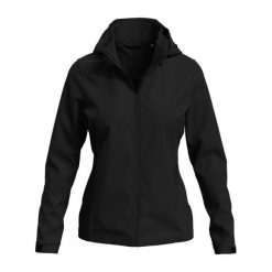 Kurtka Damska Lux Soft Shell. Czarne kurtki sportowe damskie Stedman, xl, bez wzorów, bez ramiączek, bez kaptura, trekkingowe. Za 271.99 zł.