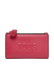 TOUS Portfel Brenda 2002105625 Różowy. Czerwone portfele damskie tous, ze skóry. Za 399.99 zł.