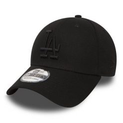 Czapka z daszkiem New Era 39THIRTY Los Angeles Dodgers Czarna 11405496 M - L. Czarne czapki damskie New Era, na wiosnę, bez wzorów. Za 109.00 zł.