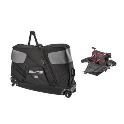 Walizka podróżna Elite Borson. Czarne walizki damskie Elite, bez wzorów. Za 2,962.60 zł.