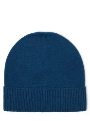 Marie Lund Czapka Kobiety Kaszmir niebieski, ONE SIZE. Niebieskie czapki damskie Marie Lund, bez wzorów, z kaszmiru. Za 249.95 zł.